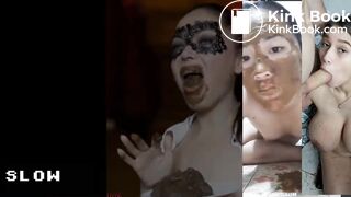 Ultrawide Scat Eating in Trance