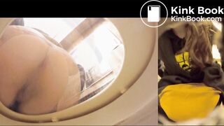girl diarrhea in toilet