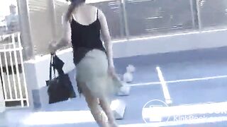 Japanese Girl desperate to poop on public