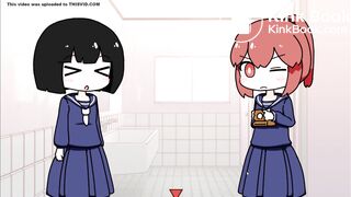 This is the end of Aya's poop after taking a bath.