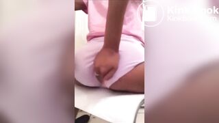 GIrl Poops Her Panties Sitting Down