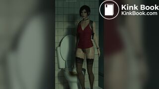 Ada gets interrupted on the pot