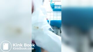 Chinese pooping - video 3