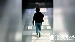 Shitty pants on CCTV