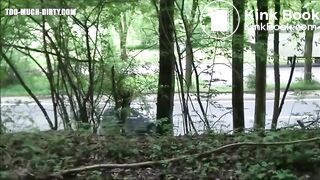 Shit and Piss on her car lol