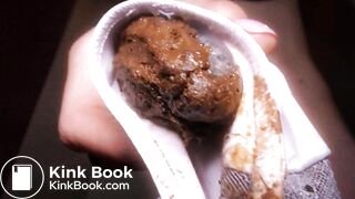 Pretty and sexy Italian girl shits