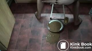 Runny shit on a plate