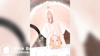 Meidri laying egg and poop