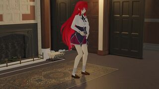 Anime Girl panty poop