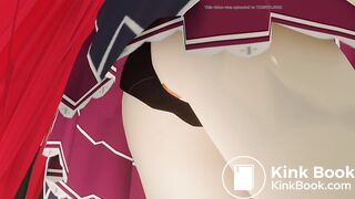 Anime Girl panty poop