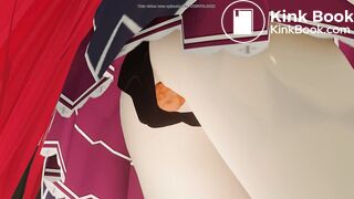 Anime Girl panty poop