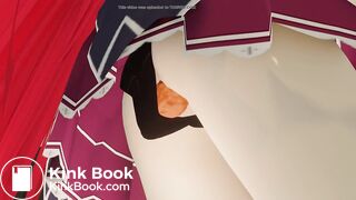 Anime Girl panty poop
