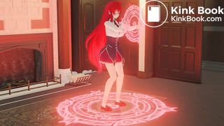 Anime Girl panty poop