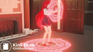 Anime Girl panty poop