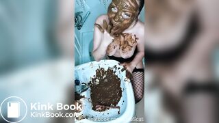 Scat Lina - Cleaning the shitty sink 'FREEBIE'