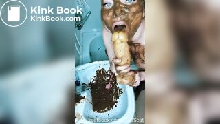 Scat Lina - Cleaning the shitty sink 'FREEBIE'