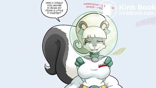 Serena Skunkd diaper mess motion comit