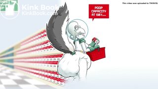 Serena Skunkd diaper mess motion comit