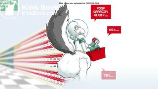 Serena Skunkd diaper mess motion comit