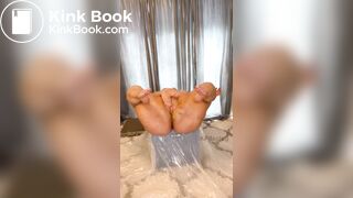 BBW squirting and shitting