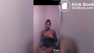 Tiktok girl on toilet 9