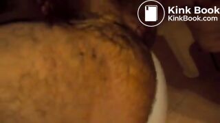 she licks his dirty arse