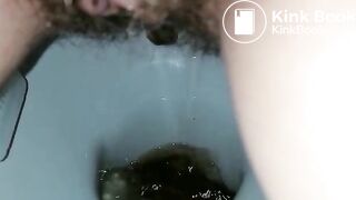 Another ex frontview toilet poop 8