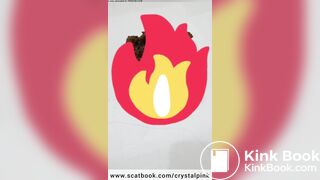 Pooping in high heels