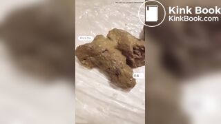 Chinese beautiful big poop