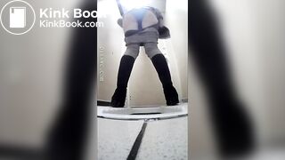 Cute Russian Milf great wc poop