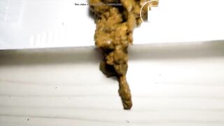 Hot chick fills to-go box with shit