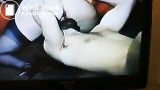 OLD SLUT DUMPS LOAD IN GUY'S MOUTH!!!