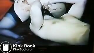 OLD SLUT DUMPS LOAD IN GUY'S MOUTH!!!