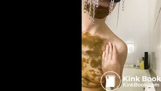 The goat. Chewing shit