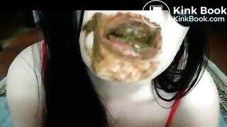 Girl eats her shit - p2