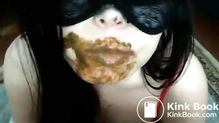 Girl eats her shit - p2