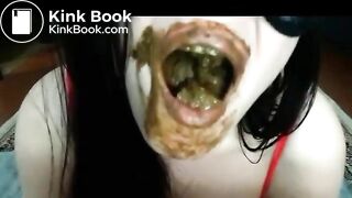 Girl eats her shit - p2