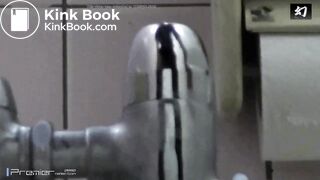 Japanese style pooping. (front & back)