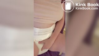 Opening my Dirty Diaper - video 3
