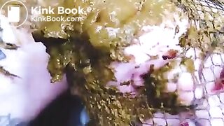 Scat girl scat smear