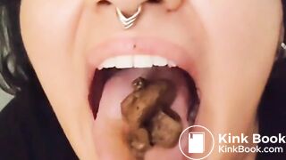 Sucking Shit straight from the source and swallowing
