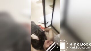 Lezdom scat slave 2