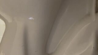 Lots of plops in the toilet