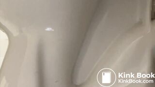 Lots of plops in the toilet