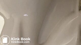 Lots of plops in the toilet