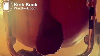 Authentic black caviar dark scat