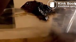 Authentic black caviar dark scat