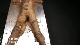 JAV Scat Bondage Covered in shit