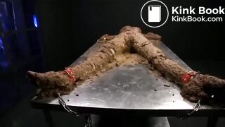 JAV Scat Bondage Covered in shit