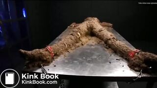 JAV Scat Bondage Covered in shit